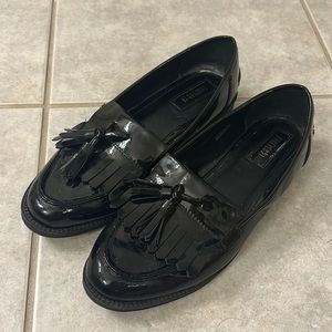 Black, Forever 21 loafer.